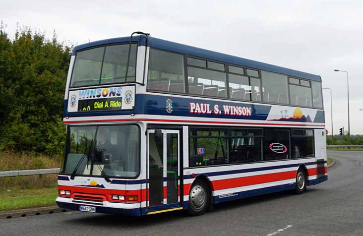 Paul S Winson Dennis Trident East Lancs Lolyne W647SNN